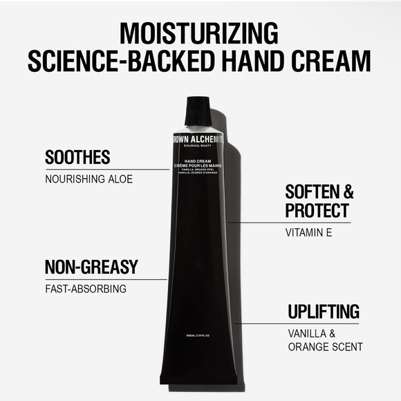 GROWN ALCHEMIST | Hand Cream - Vanilla, Orange Peel (65mL, 2.19 fl. oz) | NEW - Picture 1 of 6